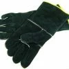 New 🔥 GrillPro Black Leather Grilling Gloves - 00528 🎁 1 GrillPro Black Leather Grilling Gloves - 00528