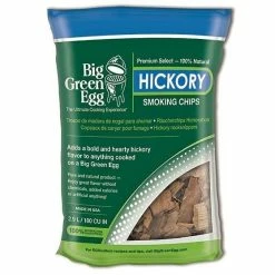 BBQ Accessories Big Green Egg Hickory Smoking Chips (2.9L) - 113986