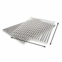 Grill Care Stainless Steel Grids - 2pc (Weber Grills) - 17527 Parts