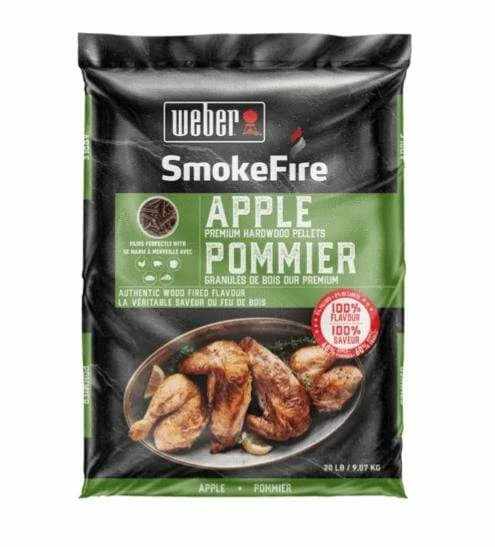 Promo ๐ฅฐ Weber SmokeFire Premium Apple Hardwood Pellets (20 Lb.) - 190204 BBQ Accessories ๐ 3 Weber SmokeFire Premium Apple Hardwood Pellets (20 Lb.) - 190204 BBQ Accessories