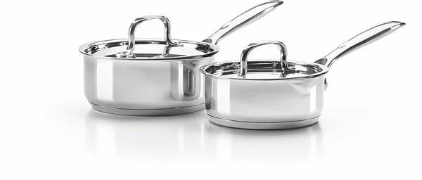 Hot Sale ✨ Napoleon Stainless Steel Saucepan Set (2pc) - 70046 BBQ Accessories ✨ 3 Napoleon Stainless Steel Saucepan Set (2pc) - 70046 BBQ Accessories