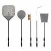 Alfa Forni Alfa 36" 5-Piece Pizza Peel Set (Black) - AC-5PSET36BK