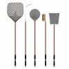 Alfa Forni Alfa 48" 5-Piece Pizza Peel Set (Red) - AC-5PSET48RD BBQ Accessories