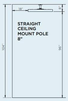 Cheapest ๐ฅ Bromic Heating Bromic Eclipse Electric Ceiling Pole (8" Straight) - BH3230001 โญ 3 Bromic Heating Bromic Eclipse Electric Ceiling Pole (8" Straight) - BH3230001