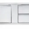 Napoleon Single Door + Two Drawer Cabinet (42" X 16") - BI-4216-1D2DR