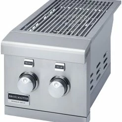 Primo 12" Stainless Steel Natural Gas Double Side Slide-in Burner - BSABF12N