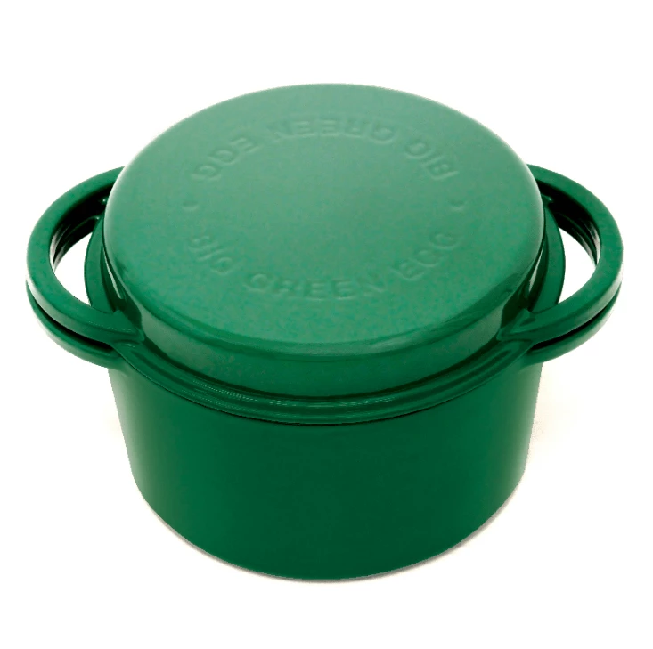 Cheap ๐งจ BBQ Accessories Big Green Egg Enameled Cast Iron Dutch Oven ๐ 3 BBQ Accessories Big Green Egg Enameled Cast Iron Dutch Oven
