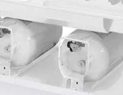 Crown Verity 30 Lb Horizontal Propane Tank - CV-CYL-30H BBQ Accessories