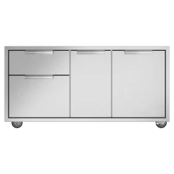DCS 48" Grill CAD Cart W. Access Drawers (Series 7 & 9 Grills) - CAD1-48E / 71527 BBQ Accessories
