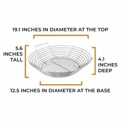 Kick Ash Basket (Kamado Joe - Big Joe) - KAB-BJ-SS