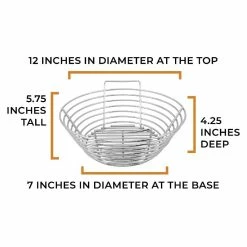 Kick Ash Basket (Big Green Egg - Medium) - KAB-MD-SS BBQ Accessories