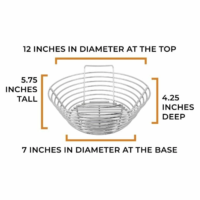 Best reviews of ๐ Kick Ash Basket (Big Green Egg - Medium) - KAB-MD-SS BBQ Accessories โ๏ธ 4 Kick Ash Basket (Big Green Egg - Medium) - KAB-MD-SS BBQ Accessories