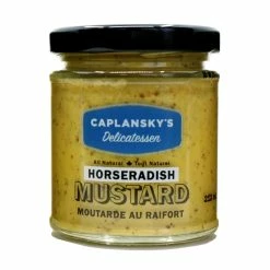 Caplansky''s Deli Caplansky's Deli Mustard (Horseradish) - MUS-HORSE BBQ Accessories
