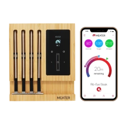 Traeger Canada BBQ Accessories MEATER Block 4-Probe Wireless Thermometer - RT1-MT-MB01