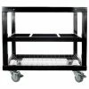 BBQ Accessories Primo Black Cart Base With Basket For LG 300/XL 400 Oval Series Grills - PG00368