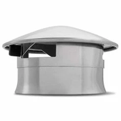 Smokeware Stainless Steel Vented Chimney Cap (Kamado Joe) - SMOKE201