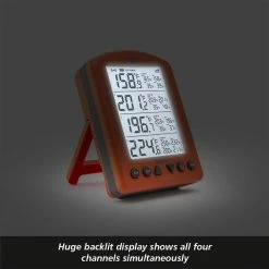 ThermoWorks Smoke X4 Long-Range Remote BBQ Alarm Thermometer BBQ Accessories