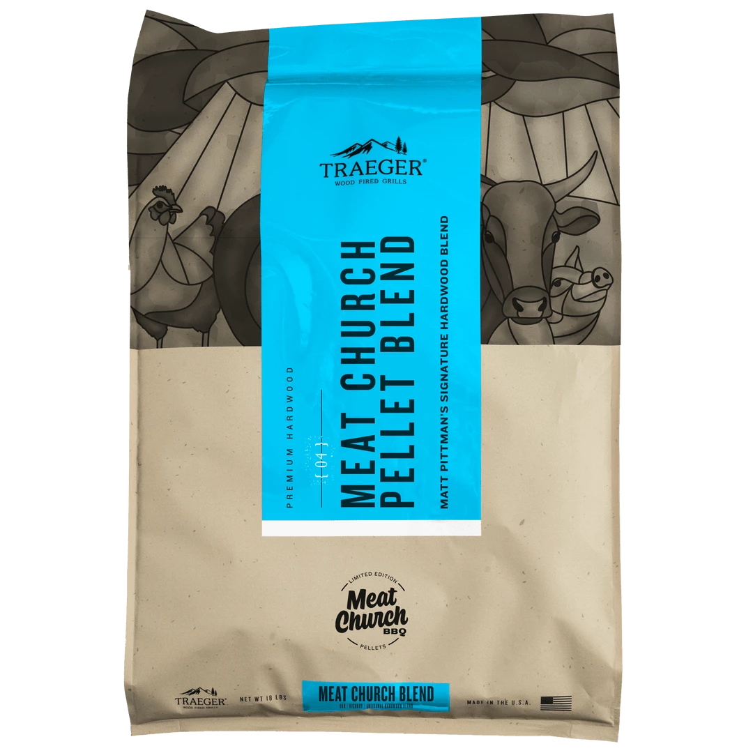Outlet ๐ฅฐ Traeger Canada Traeger Meat Church Blend Wood Pellets 18lb (Limited Edition) - PEL350 ๐ 3 Traeger Canada Traeger Meat Church Blend Wood Pellets 18lb (Limited Edition) - PEL350