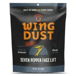 BBQ Accessories Kosmos Q Wing Dust (Seven Pepper 5 Oz.) - WD-7P-01