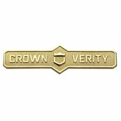Crown Verity Nameplate Assembly For Crown Verity Products - ZCV-2003-16-K