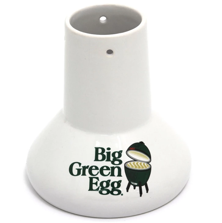 Promo ๐ Big Green Egg Sittin' Ceramic Poultry Roaster BBQ Accessories ๐ฏ 4 Big Green Egg Sittin' Ceramic Poultry Roaster BBQ Accessories