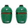 Budget 🌟 Big Green Egg Salt & Pepper Shakers - 122230 👏 1 Big Green Egg Salt & Pepper Shakers - 122230