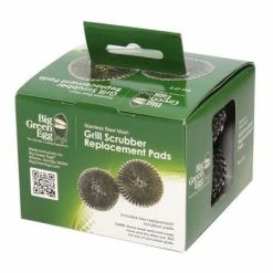 BBQ Accessories Big Green Egg Grill Scrubber Replacement Pads (2 Pack) - 119483