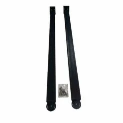 Bromic Heating 3ft. Suspension Pole Kit (Tungsten Electric - Black) - BH8180012