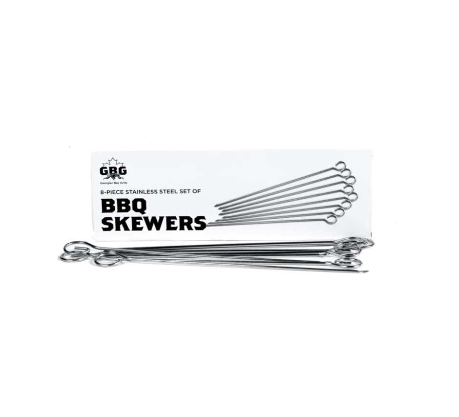 Promo 🧨 Georgian Bay Leisure Distributors Ltd. Georgian Bay Grills Skewer Set (8 Piece) - GRILLSKSS ⭐ 3 Georgian Bay Leisure Distributors Ltd. Georgian Bay Grills Skewer Set (8 Piece) - GRILLSKSS