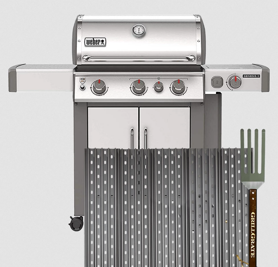 Wholesale 😀 GrillGrate Set - Weber Genesis II Parts 🤩 4 GrillGrate Set - Weber Genesis II Parts