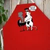 Discount ๐คฉ LA Imprints Attitude Apron - Cow BBQ BBQ Accessories ๐ 1 LA Imprints Attitude Apron - Cow BBQ BBQ Accessories