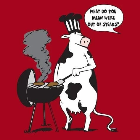 Discount ๐คฉ LA Imprints Attitude Apron - Cow BBQ BBQ Accessories ๐ 5 LA Imprints Attitude Apron - Cow BBQ BBQ Accessories