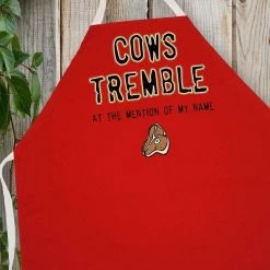 La Imprints L.A. Imprints Attitude Apron - Cows Tremble