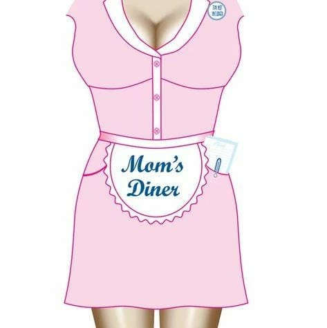 Buy 👏 LA Imprints Attitude Apron - Mom's Diner 🎁 5 LA Imprints Attitude Apron - Mom's Diner