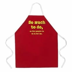 LA Imprints Attitude Apron - So Much To Do BBQ Accessories