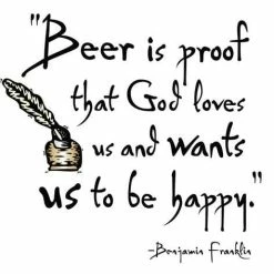 BBQ Accessories LA Imprints Attitude Apron - Beer Is Proof