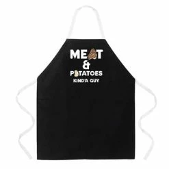 BBQ Accessories LA Imprints Attitude Apron - Meat & Potatoes Guy