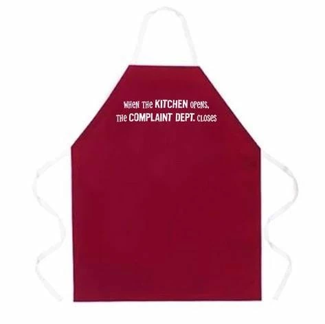Coupon ๐ LA Imprints Attitude Apron - Complaint Department BBQ Accessories ๐งจ 4 LA Imprints Attitude Apron - Complaint Department BBQ Accessories