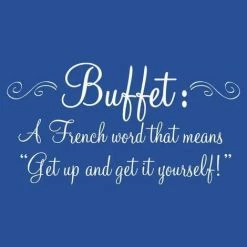 Chadwicks & Hacks Apparel LA Imprints Attitude Apron - Buffet