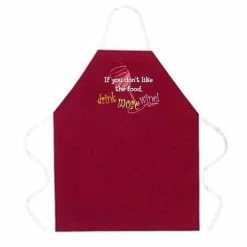 Chadwicks & Hacks LA Imprints Attitude Apron - Drink More Wine Apparel