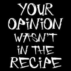 Chadwicks & Hacks LA Imprints Attitude Apron - Your Opinion