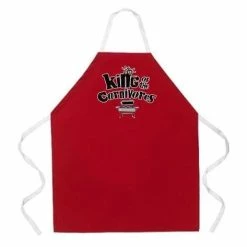 BBQ Accessories LA Imprints Attitude Apron - King Of Carnivores