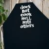 LA Imprints Attitude Apron - Does Not Cook Well With Others BBQ Accessories