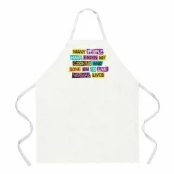 LA Imprints Attitude Apron - Normal Lives BBQ Accessories