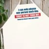 BBQ Accessories LA Imprints Attitude Apron - Today Is Not Your Day