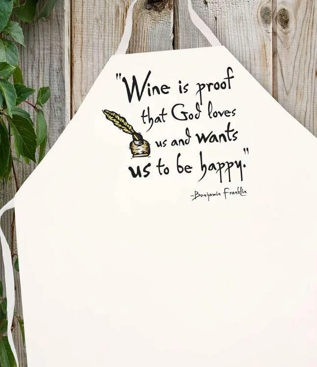 Coupon ๐ LA Imprints Attitude Apron - Wine Is Proof ๐ฏ 3 LA Imprints Attitude Apron - Wine Is Proof
