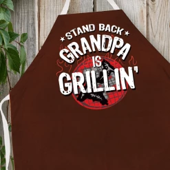 Source Resource LA Imprints Attitude Apron - Grandpa Is Grilling Apparel