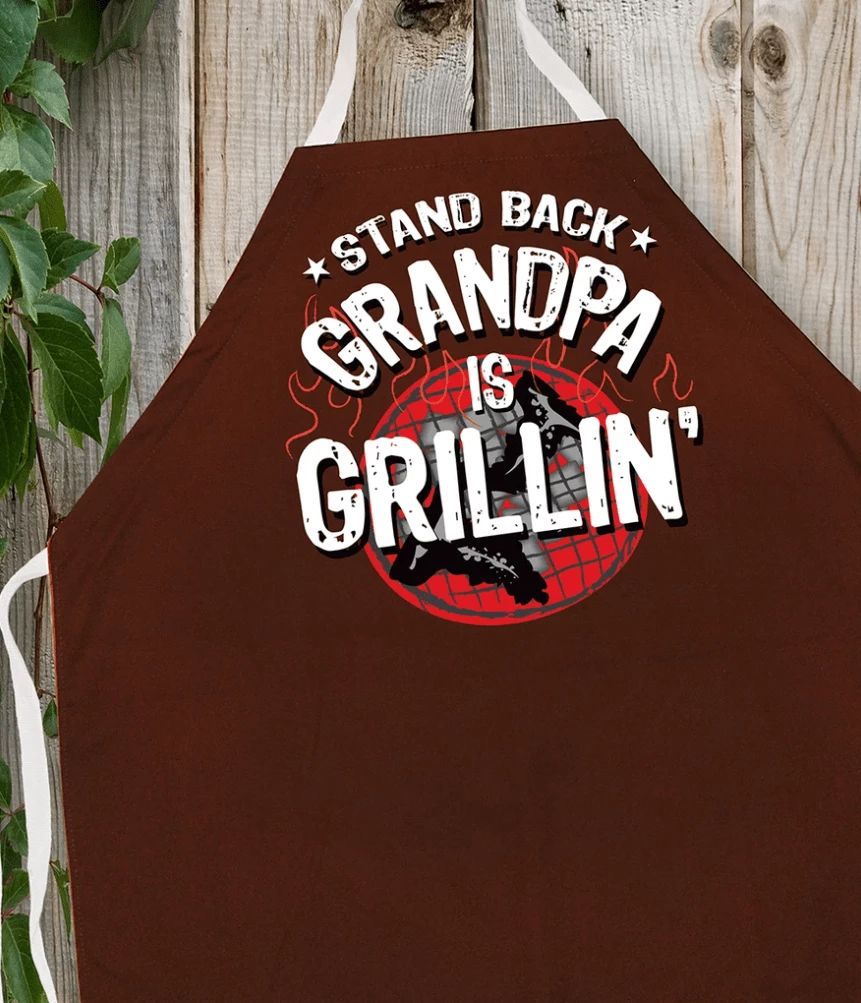 Flash Sale ๐งจ Source Resource LA Imprints Attitude Apron - Grandpa Is Grilling Apparel ๐ 3 Source Resource LA Imprints Attitude Apron - Grandpa Is Grilling Apparel