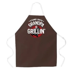 Source Resource LA Imprints Attitude Apron - Grandpa Is Grilling Apparel