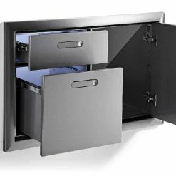 Cheap 🛒 Lynx 42" Ventana Access Door & Double Drawer Combo - LSA42-4 Parts 🔔 9 Lynx 42